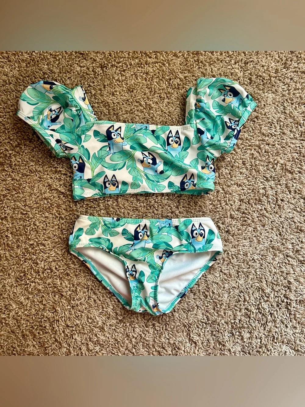 Girls’ Bluey Two-Piece Swimsuit